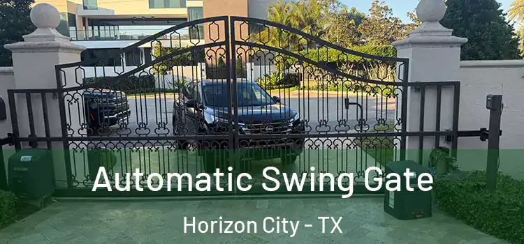  Automatic Swing Gate Horizon City - TX